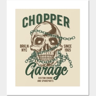 Chopper Garage Posters and Art